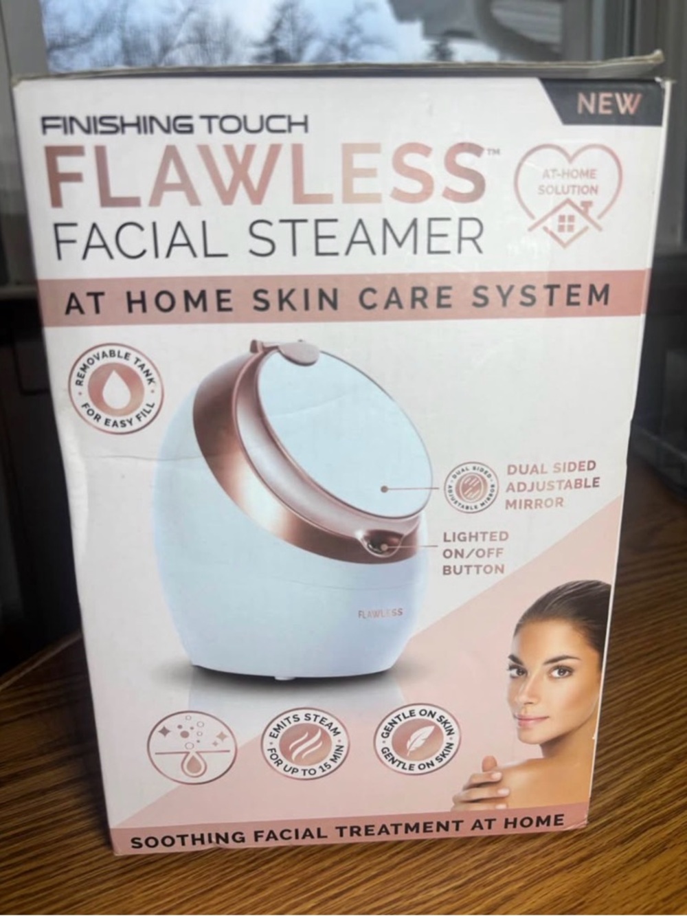 Facial Steamer Finishing Touch Flawless At Home Skin Care System **New In Box** - Picture 8 of 9